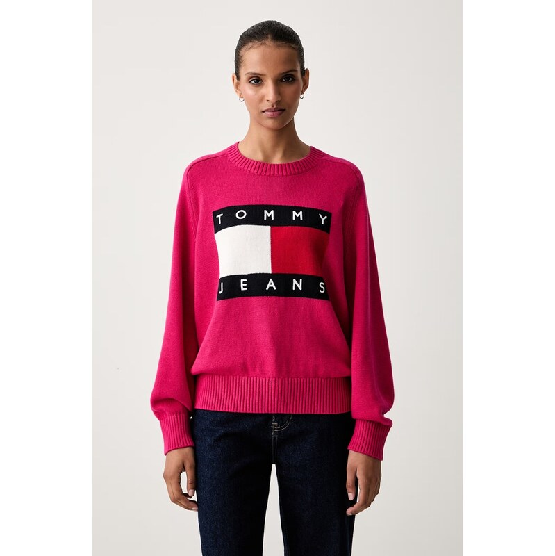 Tommy Jeans svetr dámský s vlnou