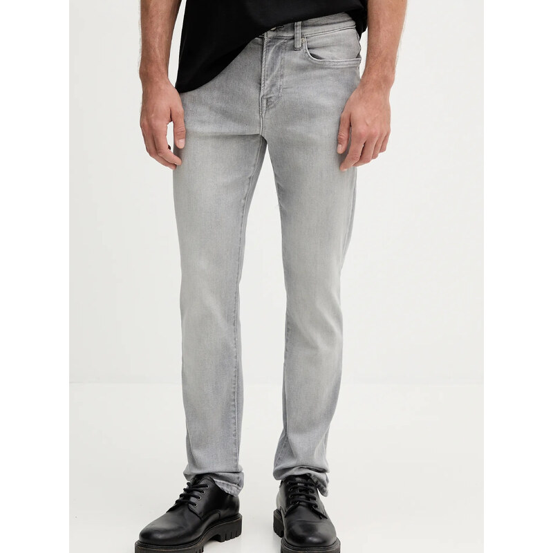 Pepe Jeans pánské šedé džíny