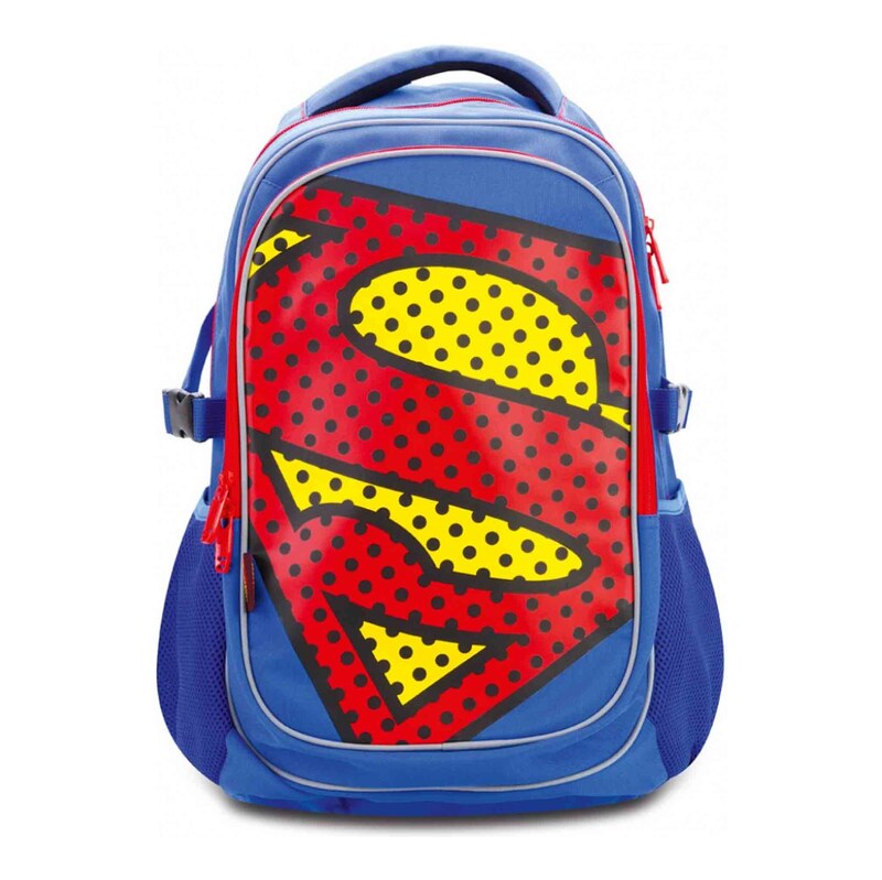 Baagl Superman POP školní batoh, modrá One Size