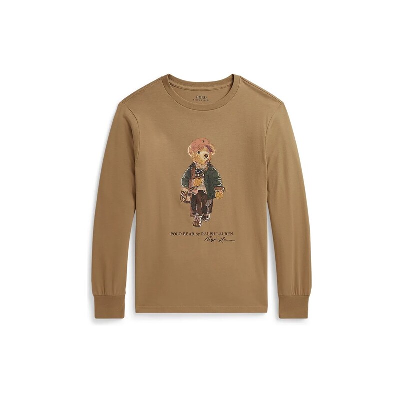 Polo Ralph Lauren tričko s dlouhým rukávem dětské bavlněné