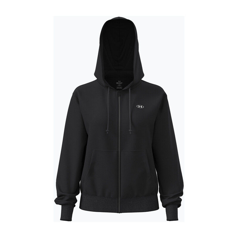 Dámská mikina Under Armour Rival Fleece Full Zip ultimate black