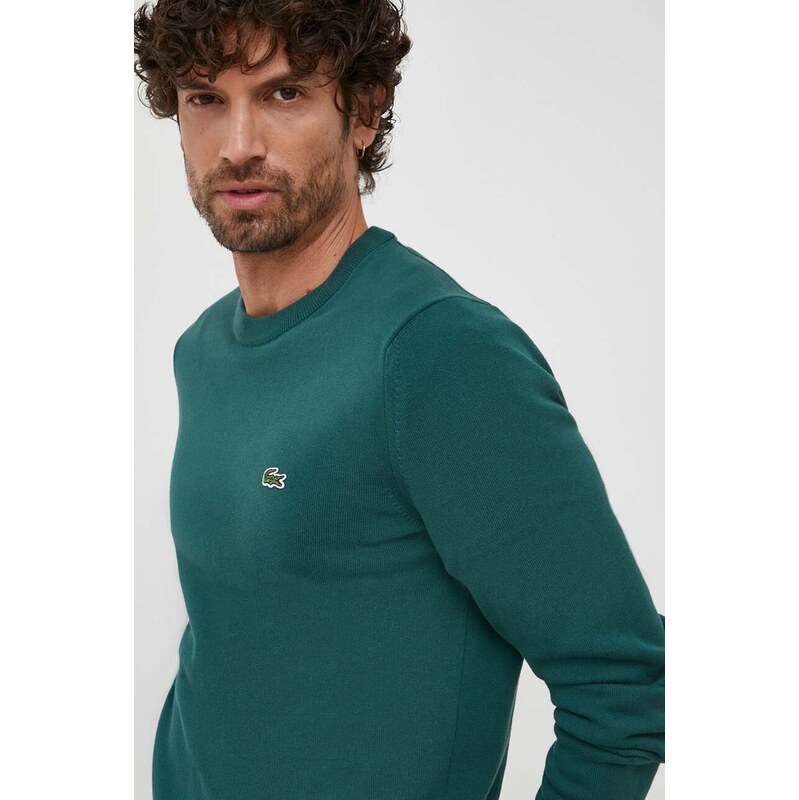 Lacoste svetr pánský bavlněný