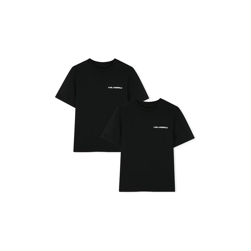Karl Lagerfeld tričko dětské bavlněné 2-pack