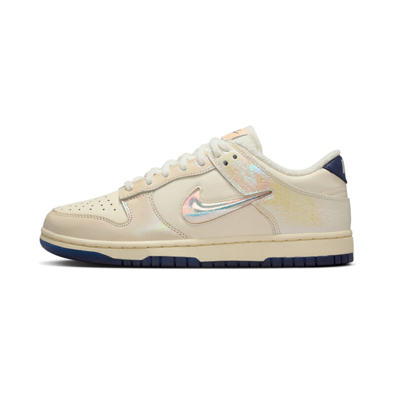 Nike Dunk Low Metallic Jewel Swoosh Sail (Womens)