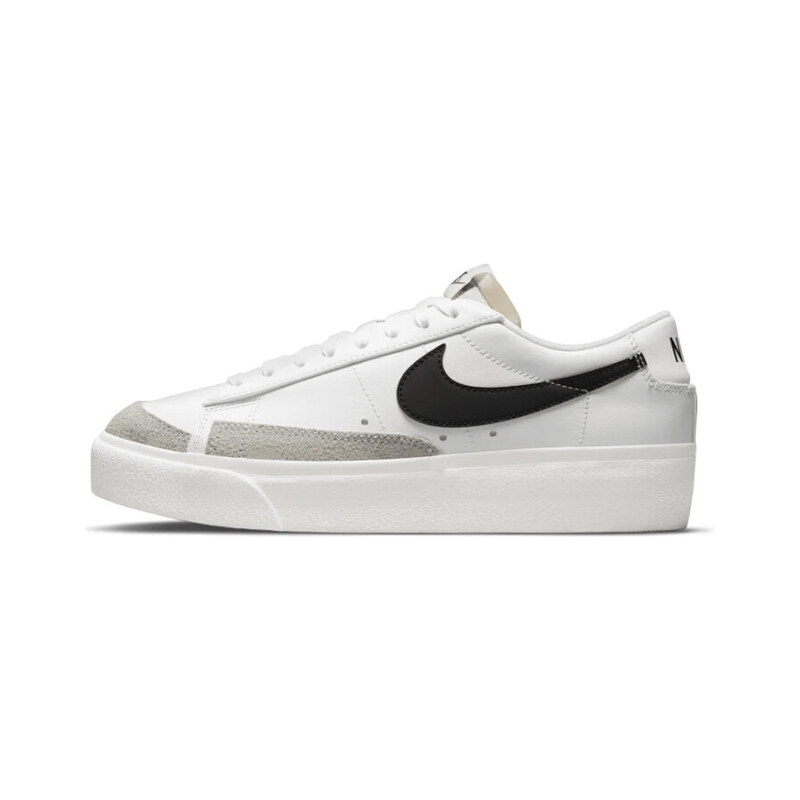 Nike Blazer Low Platform White Black (W)