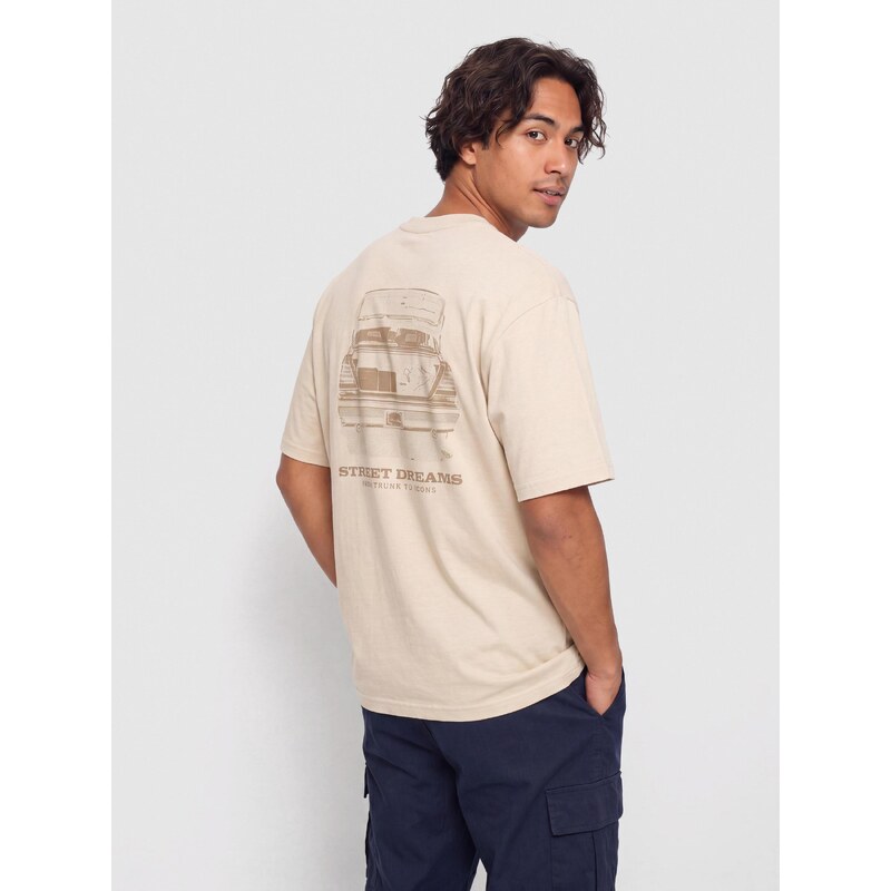 Karl Kani Slogan Boxy (beige)béžová