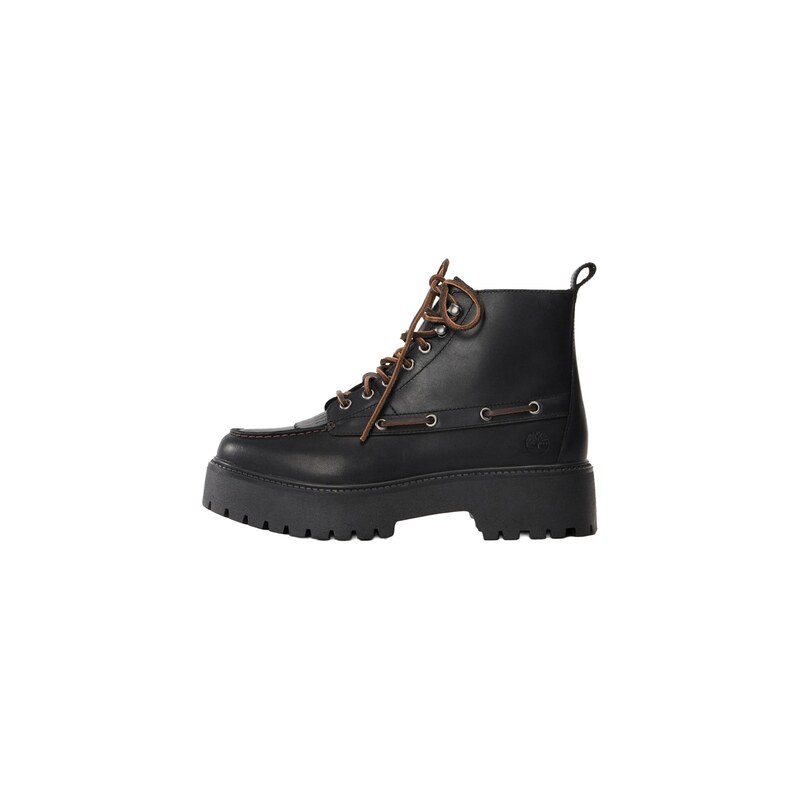 TIMBERLAND Šněrovací kozačky STONE STREET černá