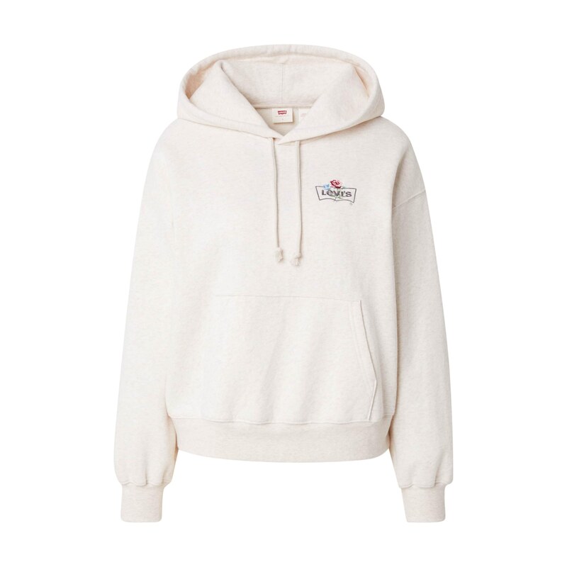 LEVIS  Mikina světlemodrá / světle šedá / černá