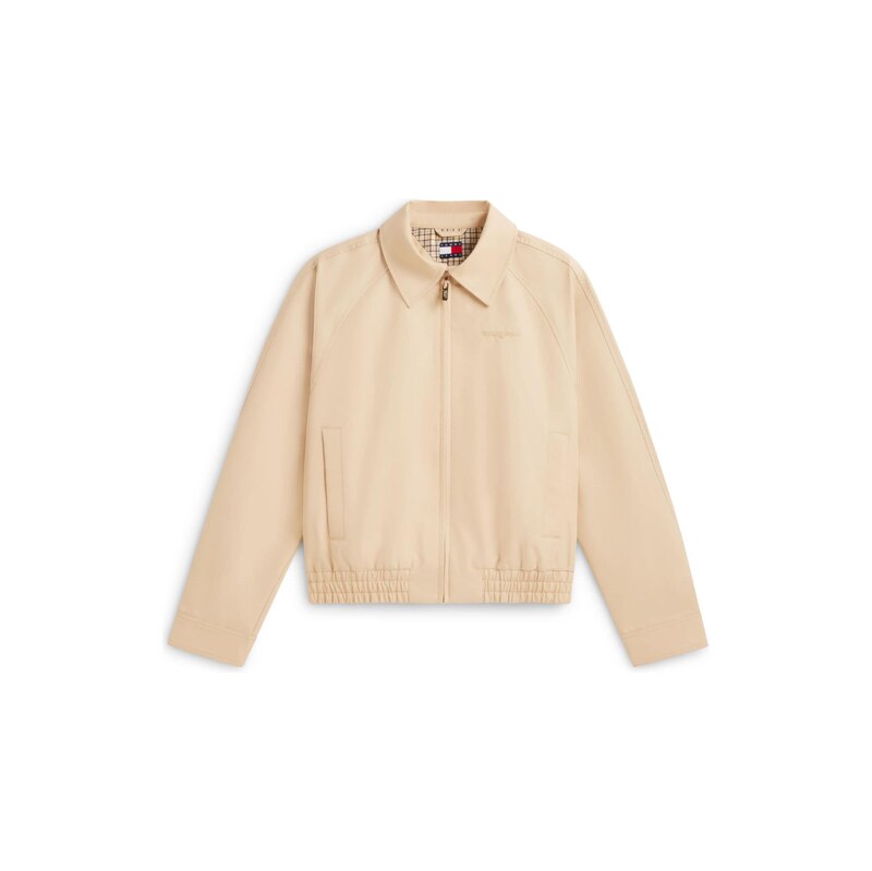 Tommy Jeans Přechodná bunda béžová