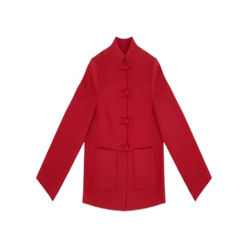 VERO MODA Přechodná bunda VMREGINA červená