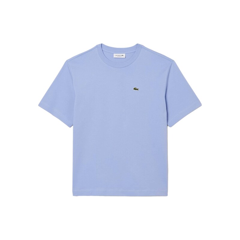LACOSTE Tričko nebeská modř / zelená