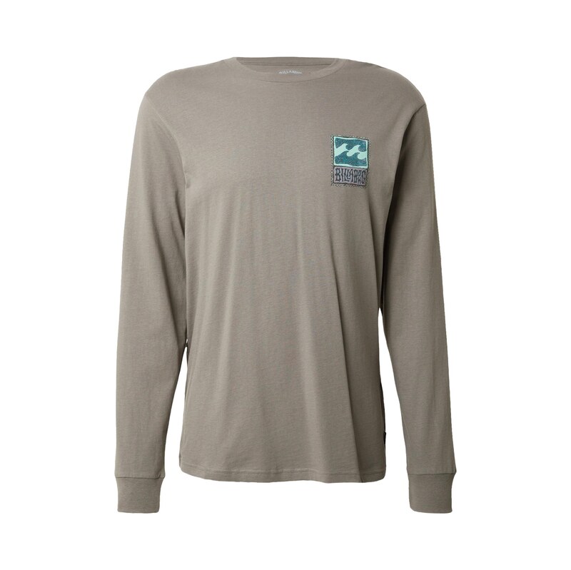 BILLABONG Tričko STAMP aqua modrá / šedobéžová / šeříková