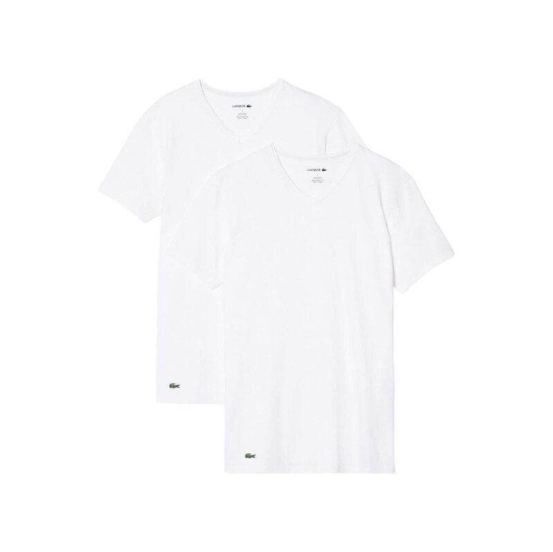 LACOSTE Tričko bílá