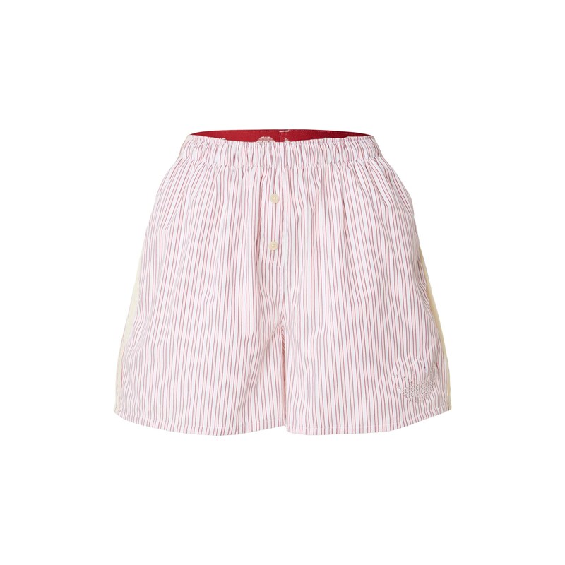 ADIDAS ORIGINALS Kalhoty pastelově žlutá / růže / tmavě růžová /