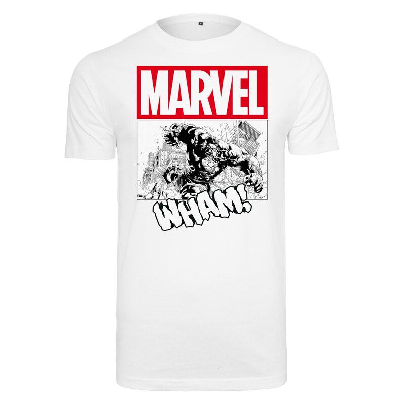 Merchcode Tričko Avengers červená / černá / bílá