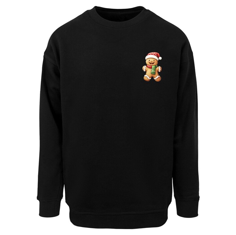 Merchcode Mikina Christmas Ginger mix barev / černá