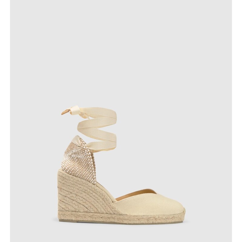 Castañer Espadrilky Chiara slonová kost