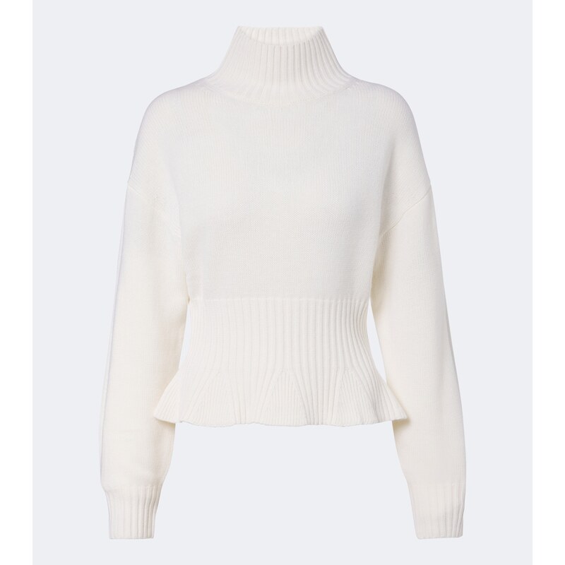 Jardin des Orangers Wool and cashmere mockneck sweater