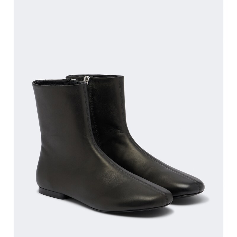 Souliers Martinez Molli leather ankle boots