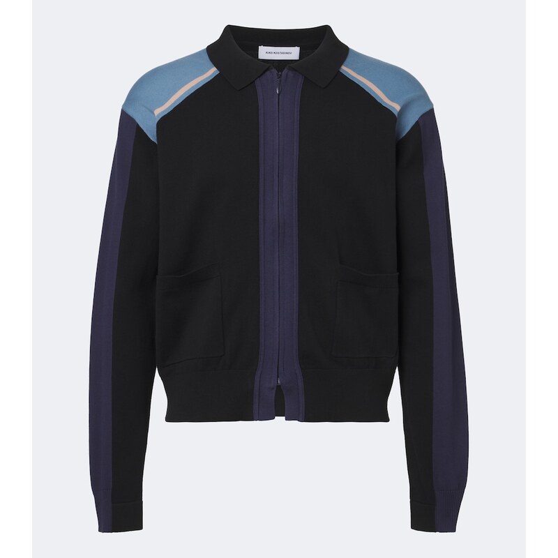 Kiko Kostadinov Munno cotton zip-up cardigan