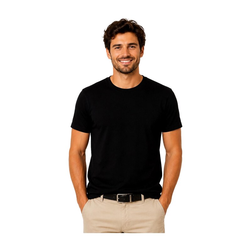 JACK & JONES Tričko Ivan černá