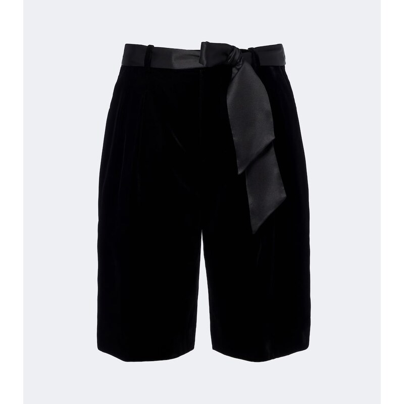 Saint Laurent Belted Bermuda shorts