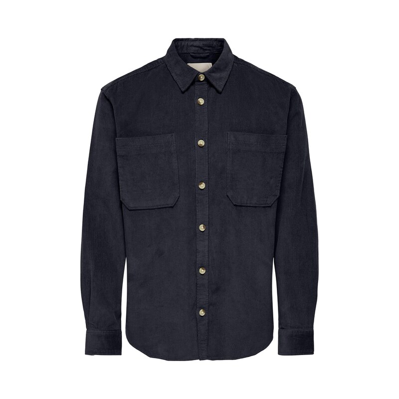Only & Sons Košile ONSALP marine modrá