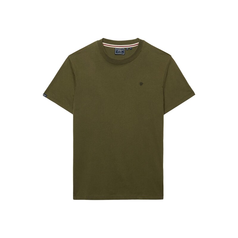 Superdry & Co Tričko ESSENTIAL olivová