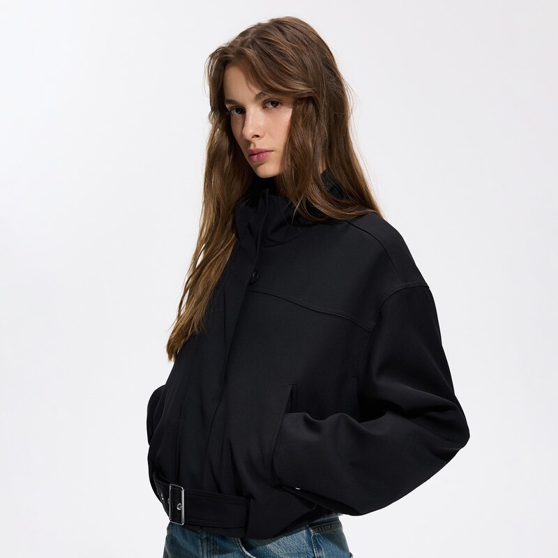 Reserved - LADIES` OUTER JACKET - černý