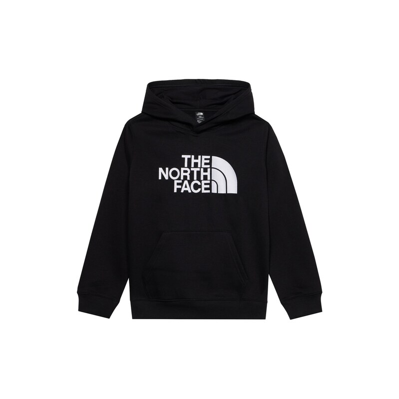 THE NORTH FACE Sportovní mikina ESSENTIAL černá / bílá