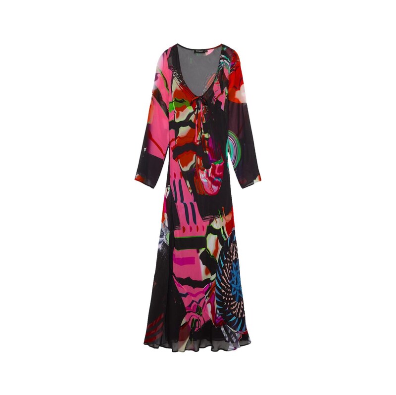 Desigual Šaty M. C. Lacroix mix barev / černá