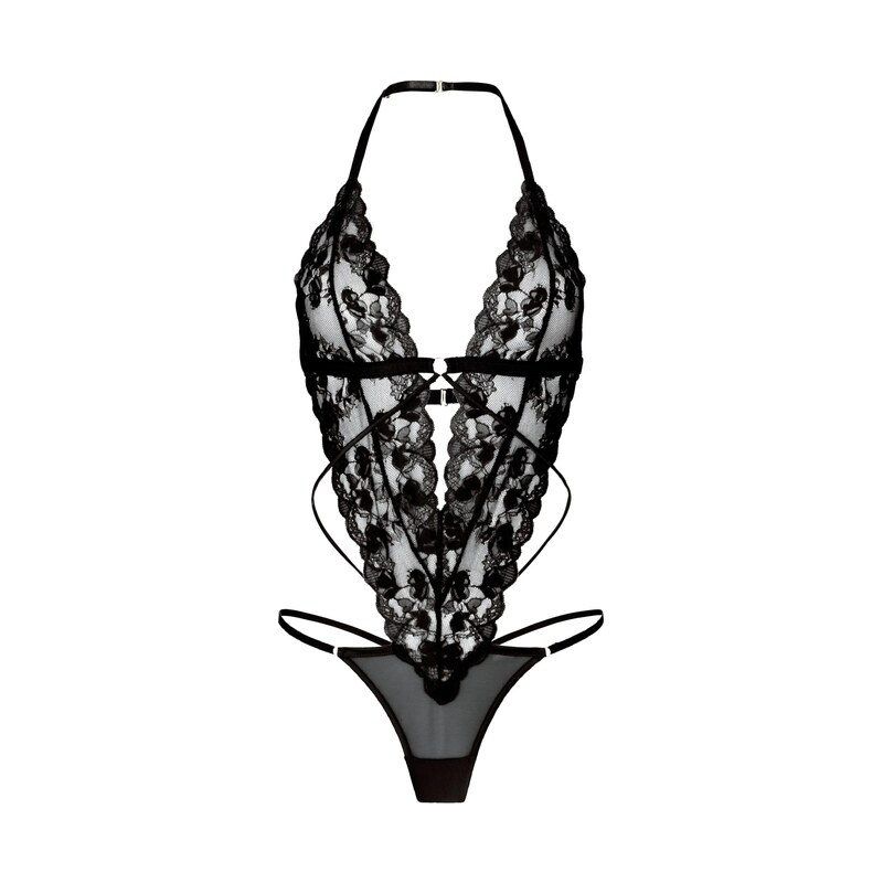 Hunkemöller Ouvert černá