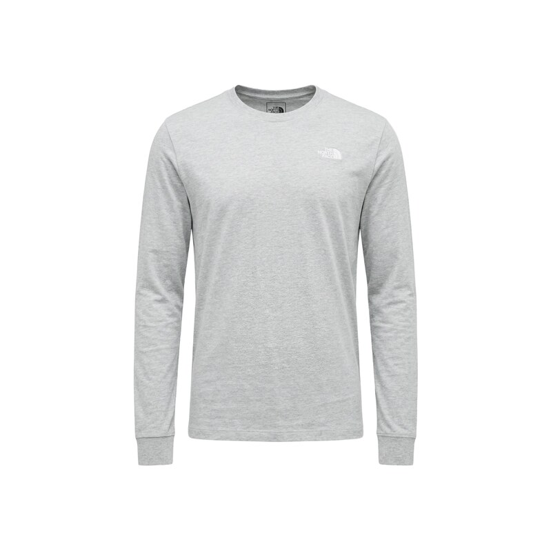 THE NORTH FACE Tričko Evolution Simple Dome světle šedá / bílá