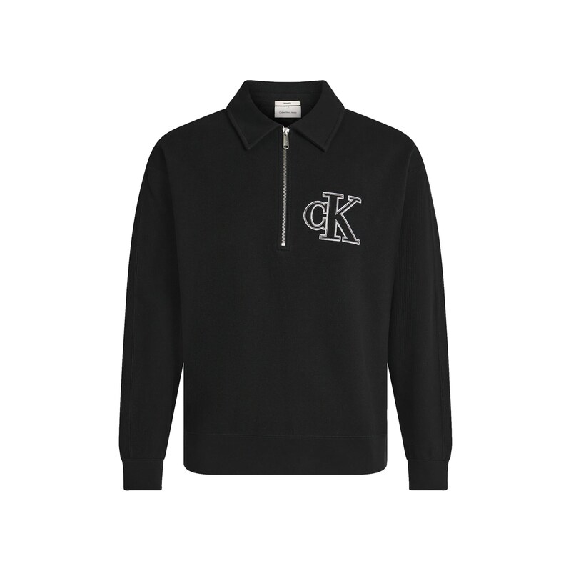 Calvin Klein Jeans Mikina černá
