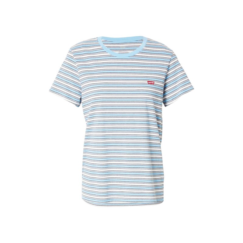 LEVIS  Tričko PERFECT světlemodrá / černá / bílá