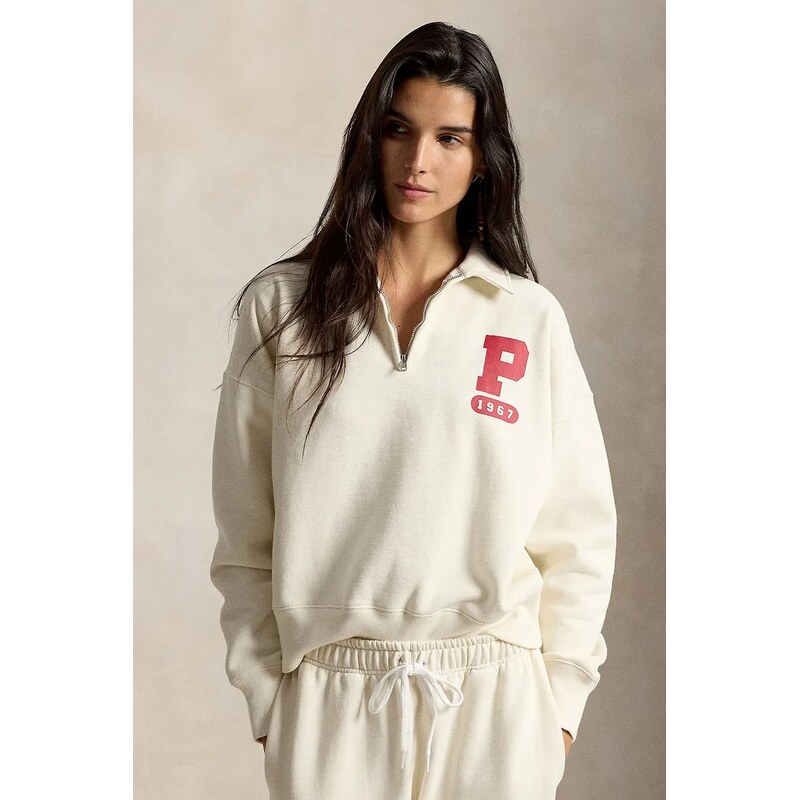 Polo Ralph Lauren mikina dámská s bavlnou