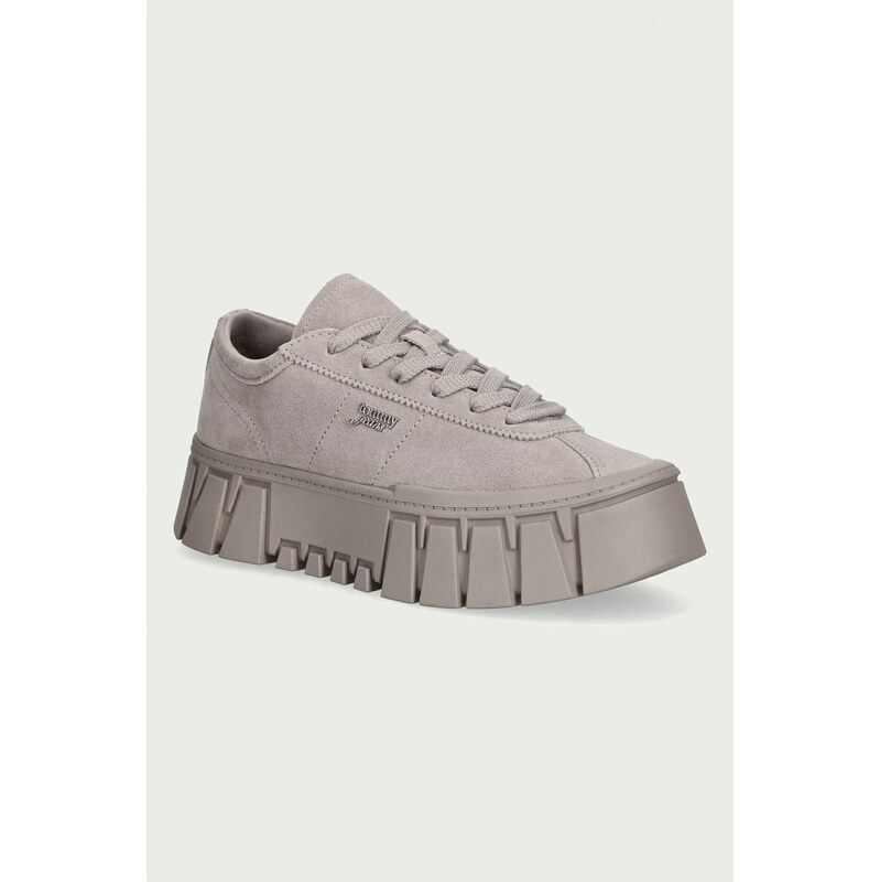 Tommy Jeans TJW PLATFORM SNEAKER SUEDE sneakers boty dámské