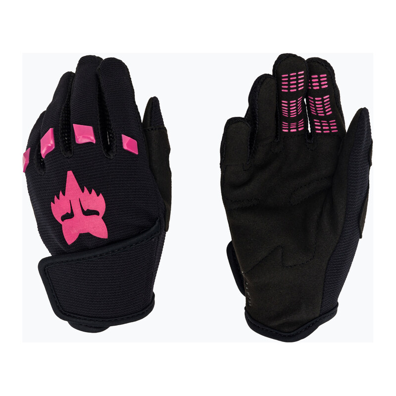 Dětské cyklistické rukavice Fox Racing Dirtpaw Jr black/pink