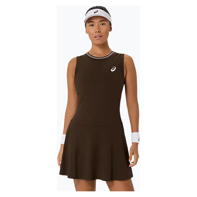 Tenisové šaty ASICS Game Dress black coffee