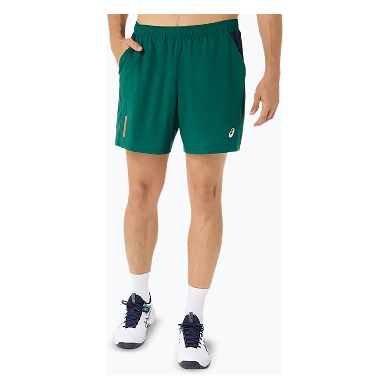 Pánské tenisové šortky ASICS Padel Court 7IN jewel green