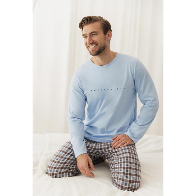 Pyžamo Taro 3665 Sven, dlouhé rukávy, velikosti S–2XL, Z26