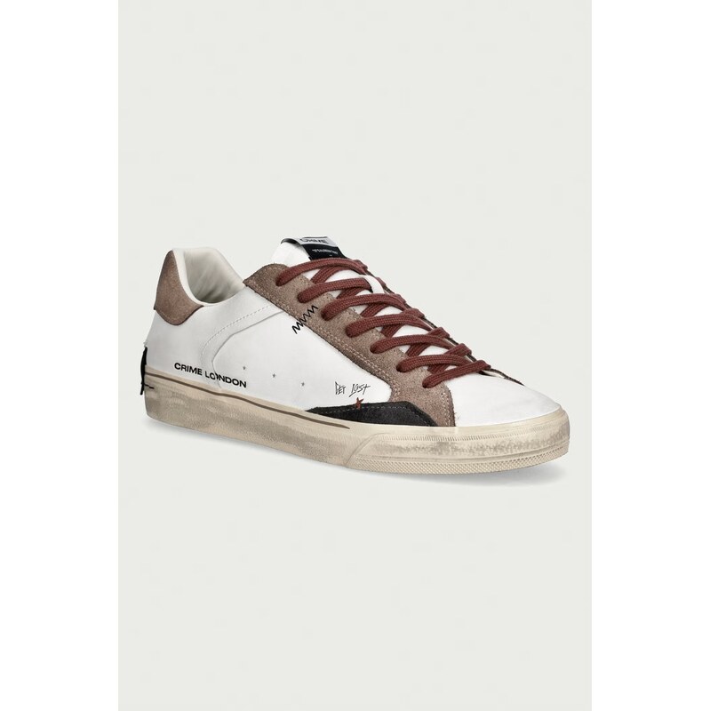 Crime London DECONSTRUCTED sneakers boty pánské kožené