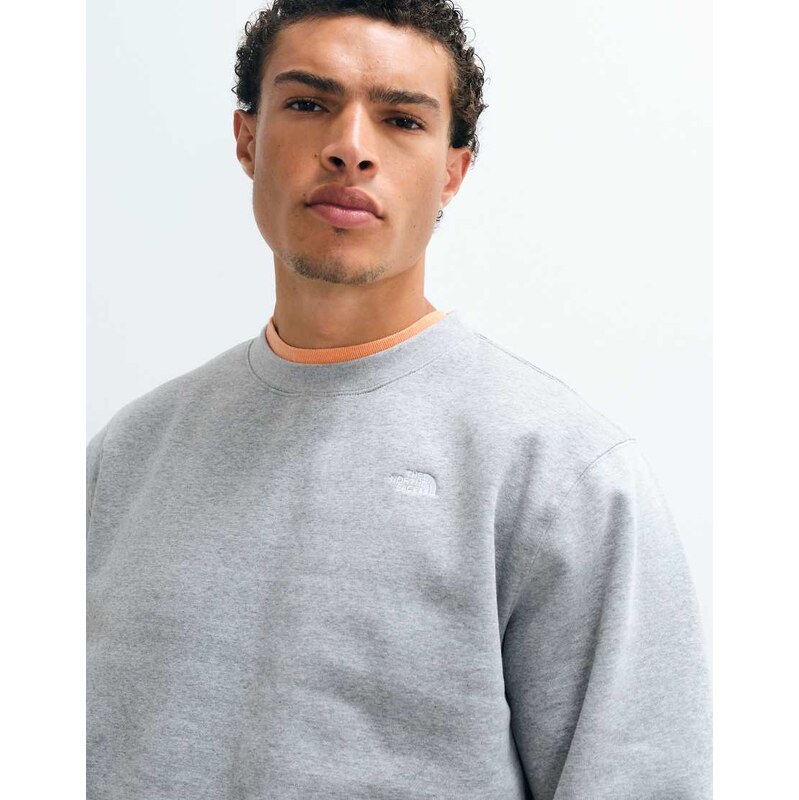 The North Face Essential Simple Dome relaxed sweatshirt in grey