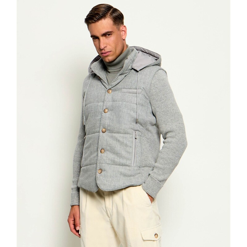 Gran Sasso Vlněná bunda | Slim Fit