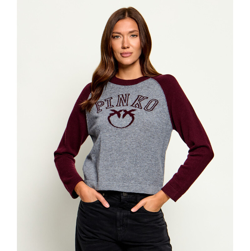 Pinko Vlněný svetr Amsterdam | regular fit | s příměsí kašmíru
