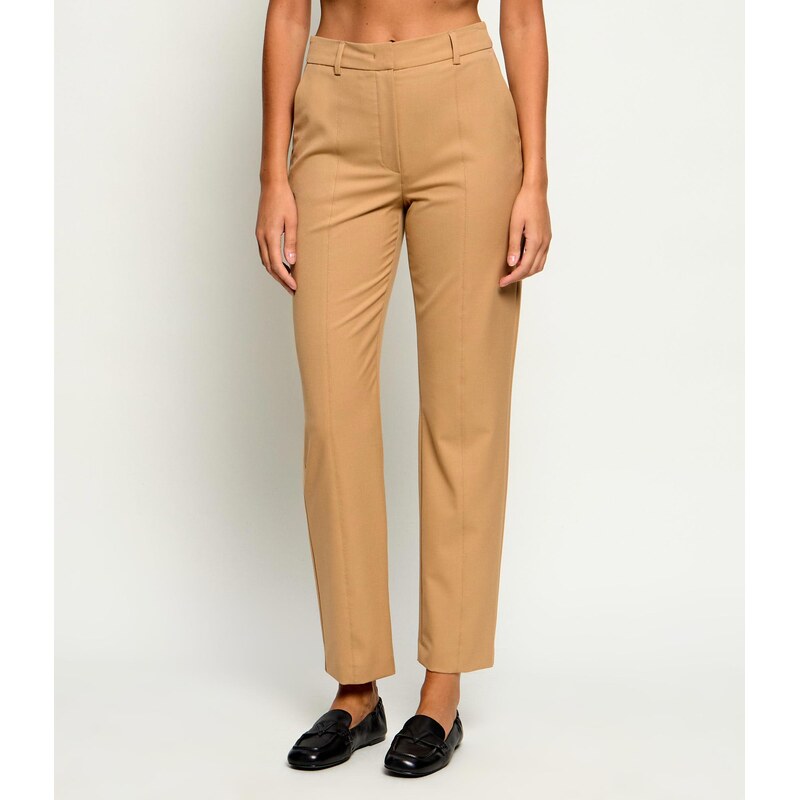 Karl Lagerfeld Cigaretové kalhoty | Tapered fit | high rise