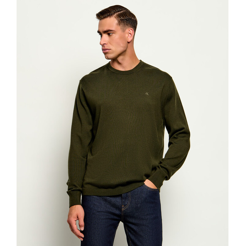 Calvin Klein Vlněný svetr | regular fit