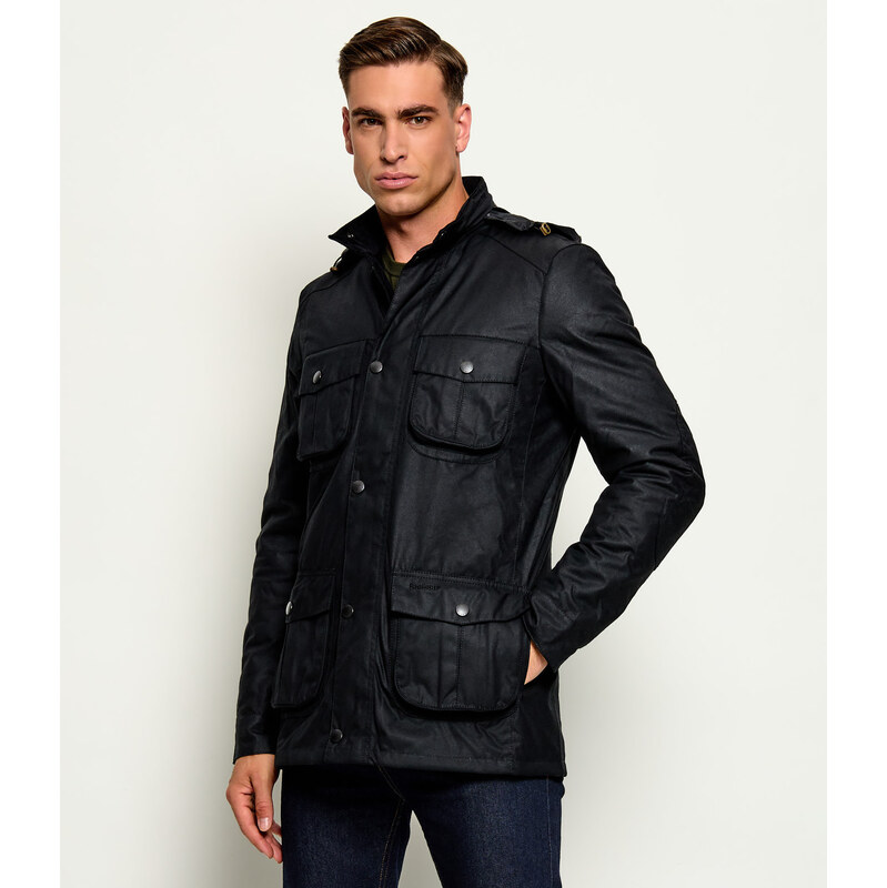 Černá pánská bunda Barbour Bunda Corbridge v regular fit střihu