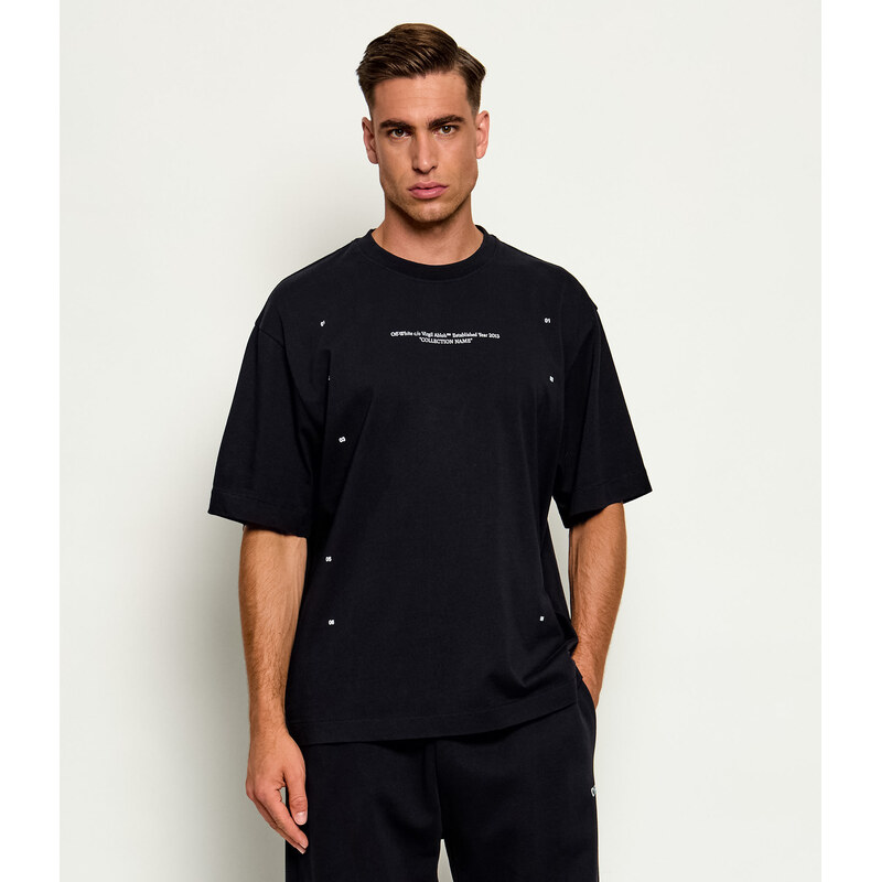 OFF-WHITE Tričko Chakra Arrow Skate | Oversize fit