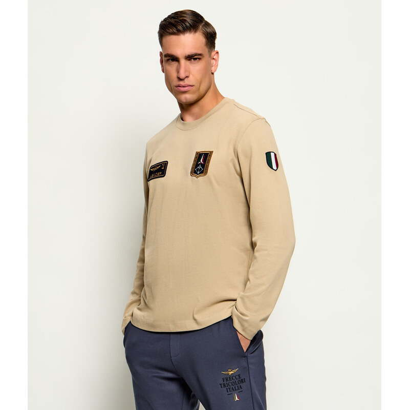 Aeronautica Militare Tričko s dlouhým rukávem | regular fit
